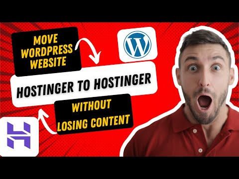 Hostinger to Hostinger Wordpress Migration | All In One WP Migration Plugin Import Not Working