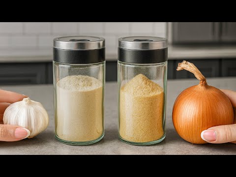 Stop Buying Garlic & Onion Powder! Make It at Home for Pennies! | Tracy Tips