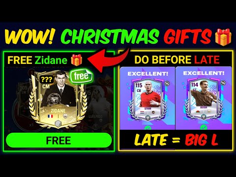 FREE ZIDANE x Christmas x 5 Updates in FC Mobile - Do this before Thursday | Mr. Believer