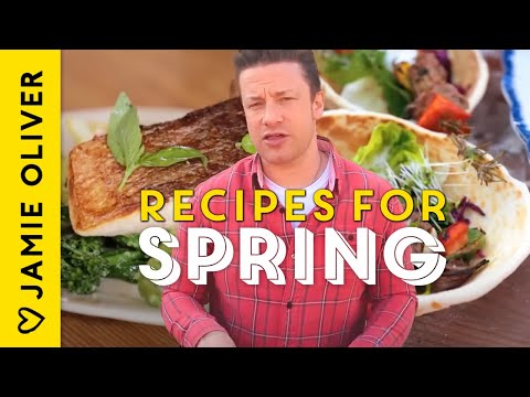 14 Spring Time Recipes For March With Jamie Oliver