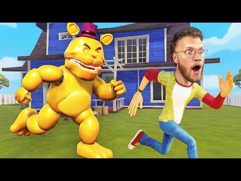 The Fredbear Hello Neighbor Mod is TRAUMATIZING!