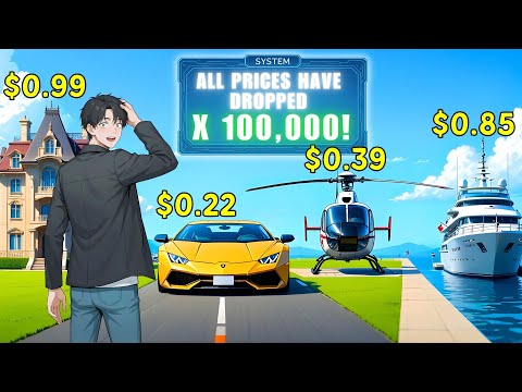 Everything in the world became 100,000 times cheaper — except his money! | Manhwa Recap
