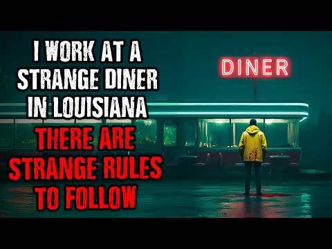 I work at a Creepy Diner in Louisiana, There are STRANGE RULES to Follow!