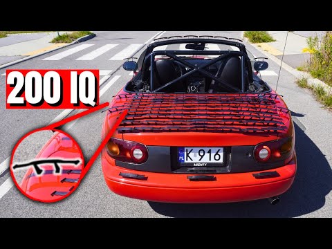 I Put 100 Spoilers On My Car (For Science)