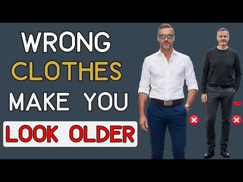 5 Common Style Mistakes That Make Successful Men Look Old | 45+ Men’s Casual