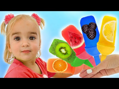 Alice làm kem trái cây