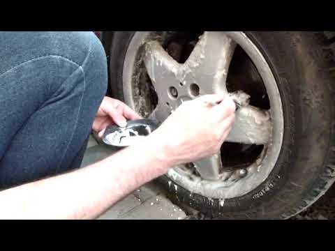 Восстановление почерневших литых дисков до состояния новых