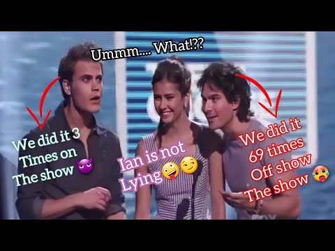 Vampire Diaries cast being funny for 10 minutes straight