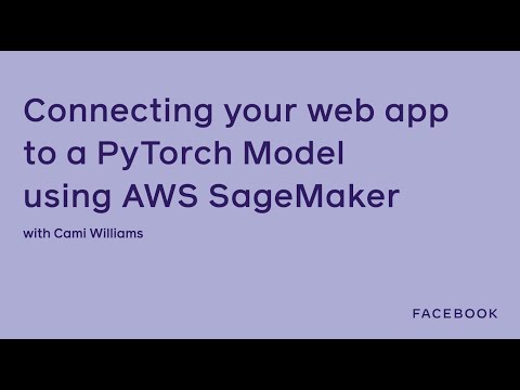 Connecting your web app to a PyTorch Model using AWS SageMaker: Deploy your ML model