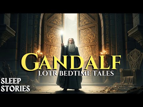 [NO ADS] Gandalf's Journey Through Moria: Before the Balrog | Middle-Earth ASMR| LOTR Bedtime Storie