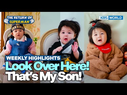 [Weekly Highlights] Photogenic Haru in Costumes📸 [The Return of Superman] | KBS WORLD TV 250914