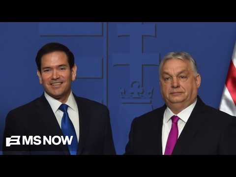 'A new low' for Secretary Rubio to embrace Viktor Orban, says Joe