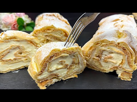 La famosa torta francese che si scioglie in bocca in 5 minuti❗️❗️ La ricetta preferita della nonna!