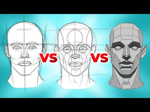 LOOMIS vs REILLY vs ASARO: The Best Head Drawing Method