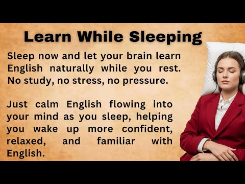 Sleep and Learn English || Learn English While Sleeping || Bookish English