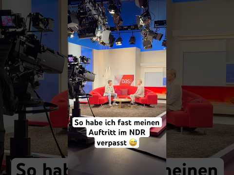 So habe ich fast meinen Auftritt im NDR verpasst 😅#autorenglück #forschung #wissenschaft #storytime