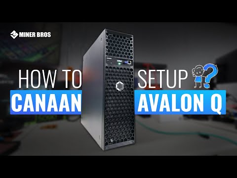 Canaan Avalon Q Home Miner Setup 🏠 | Start Bitcoin Mining Now 💰