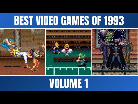 Best Video Games of 1993 Volume 1 (30 Games)