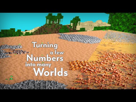 How to turn a few Numbers into Worlds (Fractal Perlin Noise)