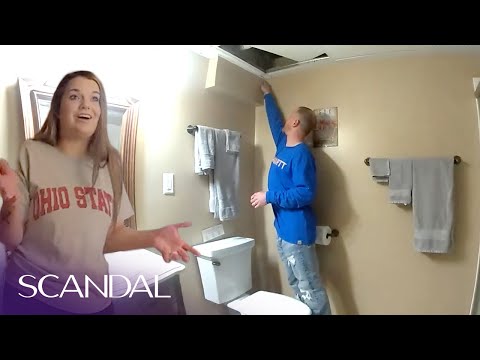 Couple Finds Hidden Camera Above Toilet in Airbnb Cabin