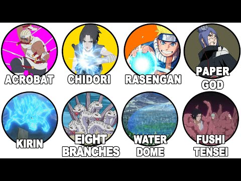 Every DANGEROUS A-Rank and S-Rank Jutsu in Naruto Explained in 47 Minutes