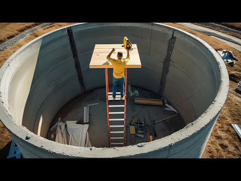 Man Builds of a 100 Year Old Silo Restoring | Start to Finish by @Worzalla_Brothers