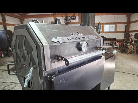 Reverse flow smoker build/ for sale