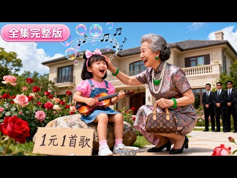 5yo girl sang on street, CEO grandma saw she looked like her son, took her home to dote on💖
