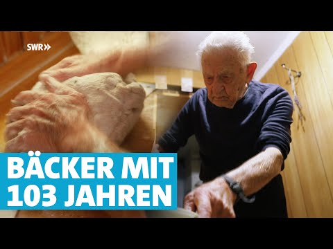 103-jähriger Bäckermeister backt noch immer sein eigenes Brot