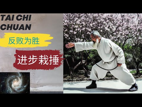 Tai chi chuan Chasing steps & planting hammers, a move turning the tide & danger into safety!