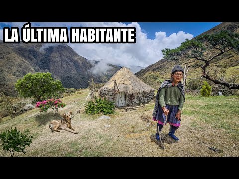AISLADO 80 años en un RINCÓN de los ANDES sin carretera ni electricidad "LA ÚLTIMA HABITANTE"