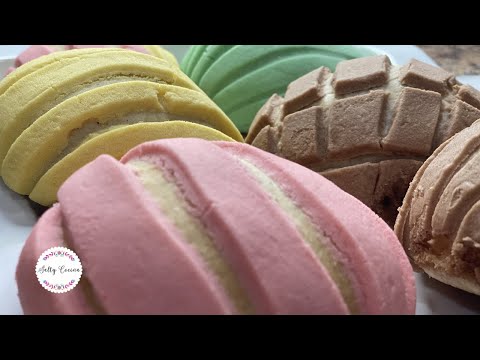 Sweet Conchas Pan Dulce - Mexican Sweet Bread with the Perfect Sugar Topping