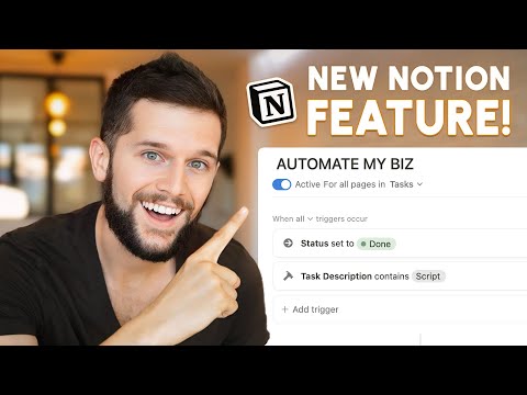 6 Crazy Automation Workflows NOW Possible In Notion