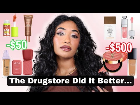 THESE DRUGSTORE MAKEUP PRODUCTS OUTPERFORM LUXURY MAKEUP (for Brown Skin ✅ 🤎)