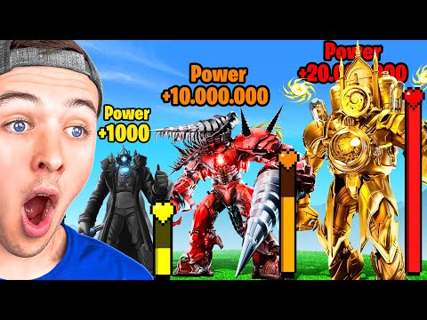 SKIBIDI TOILET MULTIVERSE POWER LEVEL COMPARISON