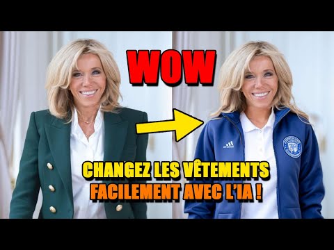 TRANSFORMEZ les Vêtements sur une Photo avec l'IA - tutoriel complet sur l'IA stable diffusion !