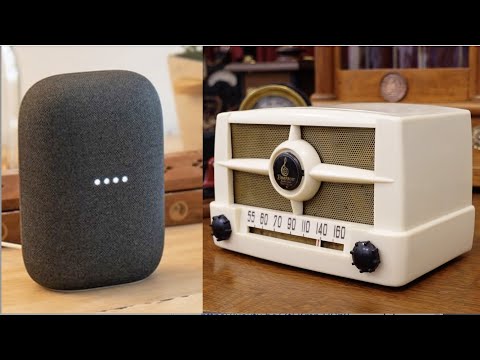 Turning A Google Nest Into a 1949 Radio