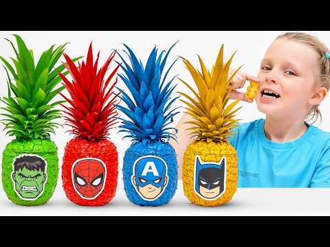 Superhero Alex and Dasha Rescue Friends and Animals | Funny Stories for Kids