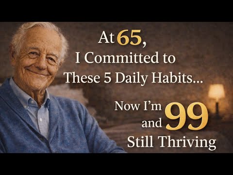 At 65 , I Committed To These 5 Daily Habits , Now I Am 99 And Still Thriving 