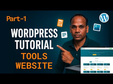 Create Online Tools Website in WordPress 🔥 Complete Roadmap Part-1 | Tool Website for Passive Income