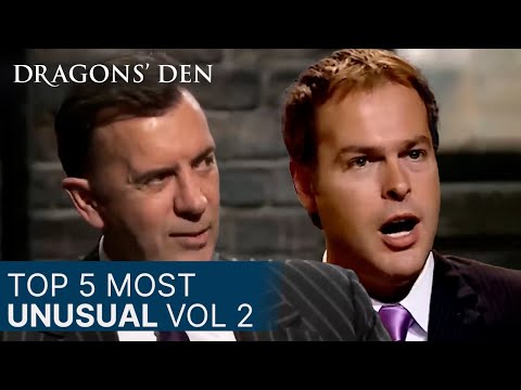 Top 5 Unusual Pitches In The Den | Vol.2 | COMPILATION | Dragons' Den