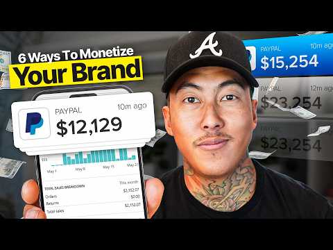 6 Easy Ways To Make Money With Your Brand!