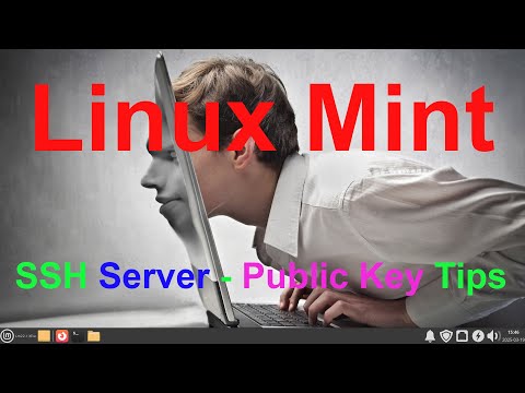 Linux Mint - SSH Server - Public Key Tips