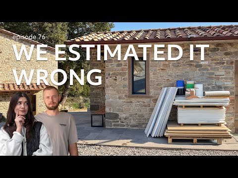 #76 From an ABANDONED HOUSE to OWN COFFEE. We ORDERED TOO MANY materials. Renovation in Italy.