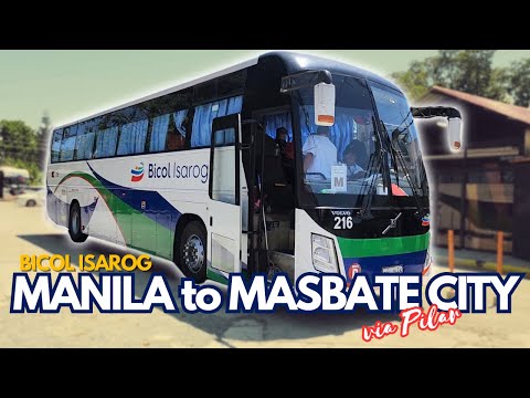 Elite bus ride from Manila/Cubao to Masbate City via Sorsogon | Bicol Isarog aboard MV Batuan