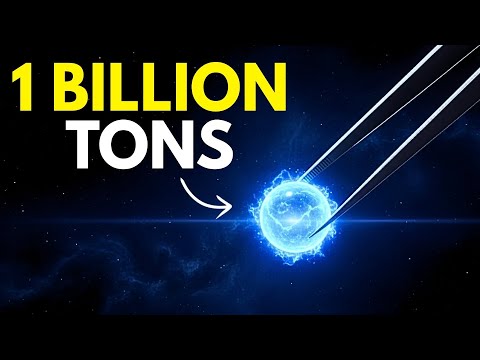 The True Size of a Neutron Star (1 Teaspoon = 1 Billion Tons)