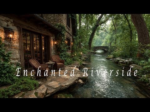 Enchanted Riverside Cottage – Spiritual Healing Music – Calm Fantasy Ambient for Relaxation