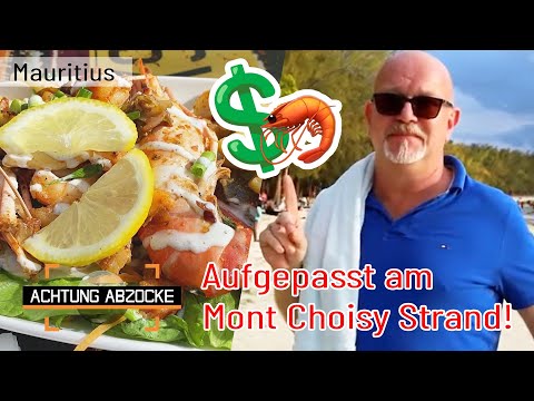 Falschen FOOD-TRUCK erwischt & BADEN gegangen? 😥 TEURES Seafood am Mont Choisy! | Achtung Abzocke
