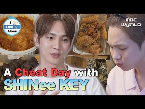 [Sub] SHINee KEY's Ultimate Cheat Day: Late-Night Skincare & Comfort Food Therapy🍗🔥#ILIVEALONE