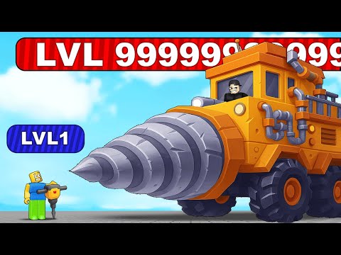 Digging The BIGGEST Garden in Roblox